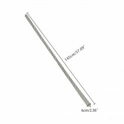 Allegra K Accessories Linen Stripe Pattern Formal Casual Ties Skinny Self Tie Business Necktie For Men