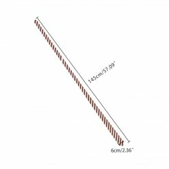 Allegra K Accessories Linen Stripe Pattern Formal Casual Ties Skinny Self Tie Business Necktie For Men