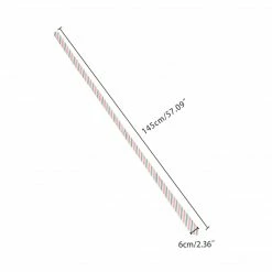 Allegra K Accessories Linen Stripe Pattern Formal Casual Ties Skinny Self Tie Business Necktie For Men