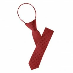 Allegra K Pre Tied Polka Dots Formal Casual Narrow Slim Ties Adjustable Zipper Neck Tie For Men Accessories