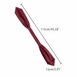 Allegra K Accessories Men's Cravat Ties Self Tied Wedding Polka Dots Ascot Tie