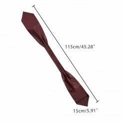 Allegra K Men's Polka Dots Self-Tied Neck Cravat Tie Ascot Tie Formal Party Cravats Accessories