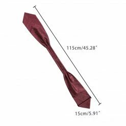 Allegra K Men's Polka Dots Self-Tied Neck Cravat Tie Ascot Tie Formal Party Cravats Accessories