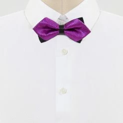 Allegra K Accessories Men's Pre-Tied Pointed Bow Ties Neck Strap Wedding Party Tuxedo Bowties