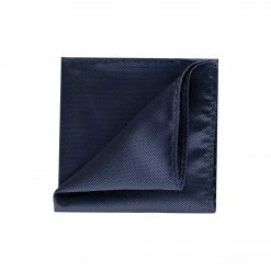 Allegra K Men's Handkerchiefs Pocket Squares Solid Color Classic Little Grid For Wedding Business Accessories