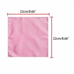 Allegra K Pocket Squares For Men Handkerchiefs Classic Silver Polka Dots Solid Color For Wedding Business Accessories