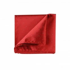 Allegra K Pocket Squares For Men Handkerchiefs Classic Silver Polka Dots Solid Color For Wedding Business Accessories