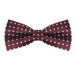 Allegra K Polka Dots Pre-Tied Bow Ties For Men Accessories