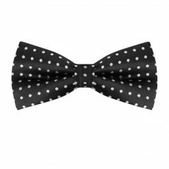 Allegra K Polka Dots Pre-Tied Bow Ties For Men Accessories