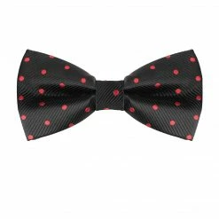Allegra K Polka Dots Pre-Tied Bow Ties For Men Accessories