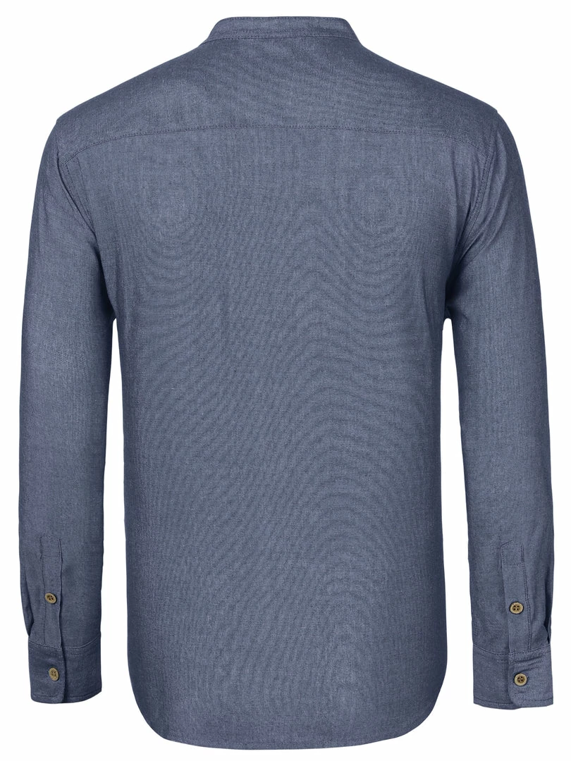 Allegra K Men Banded Collar Shirt Washed Cotton Long Sleeve Casual Button Down Shirts 23 Allegra K Men Banded Collar Shirt Washed Cotton Long Sleeve Casual Button Down Shirts