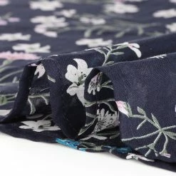 Allegra K Women's Floral Sleeveless Blouses Stand Collar Summer Ruffle Tops