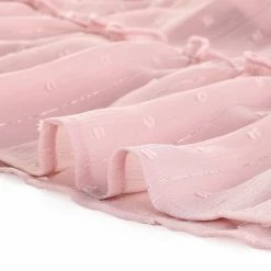 Allegra K Women's Swiss Dots Metallic Elastic Waist A-Line Layered Ruffle Mini Skirt 15 Allegra K Women's Swiss Dots Metallic Elastic Waist A-Line Layered Ruffle Mini Skirt