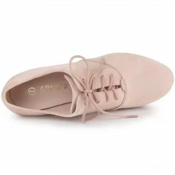 Allegra K Shoes Women's Platform Chunky Heel Lace Up Booties 60 Allegra K Shoes Women's Platform Chunky Heel Lace Up Booties