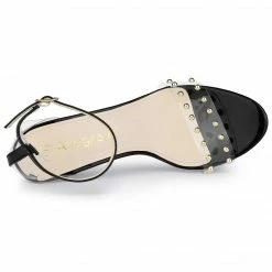 Allegra K Women's Clear Block Heel Ankle Strap Heeled Sandals Shoes 20 Allegra K Women's Clear Block Heel Ankle Strap Heeled Sandals Shoes