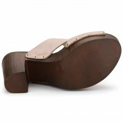 Allegra K Women's Faux Suede Platform High Block Heel Slides Sandals Shoes 42 Allegra K Women's Faux Suede Platform High Block Heel Slides Sandals Shoes