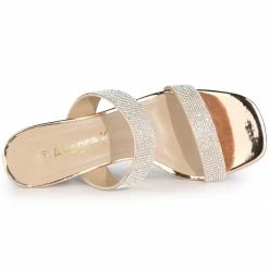 Allegra K Shoes Women's Rhinestone Square Toe Chunky Heel Slides Sandals 29 Allegra K Shoes Women's Rhinestone Square Toe Chunky Heel Slides Sandals