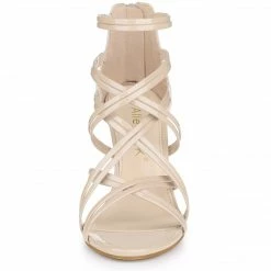 Allegra K Women's Open Toe Strappy Stiletto Heel Lace Up Sandals Shoes 11 Allegra K Women's Open Toe Strappy Stiletto Heel Lace Up Sandals Shoes