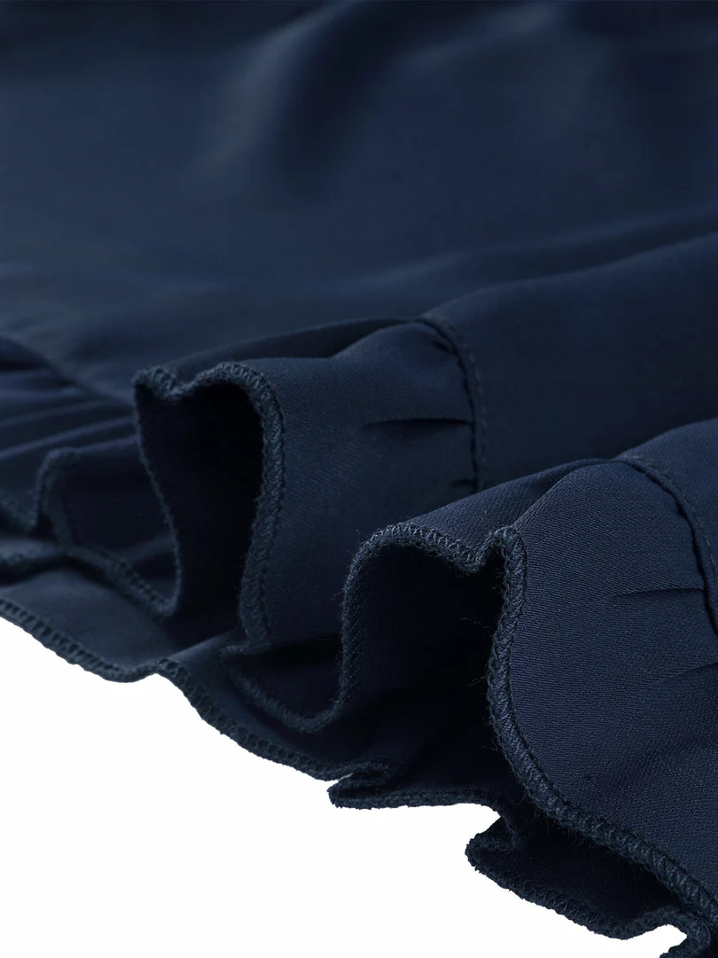 Allegra K Women's Ruffle Neck Button Down Tie Waist Shirt Dress 26 Allegra K Women's Ruffle Neck Button Down Tie Waist Shirt Dress