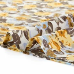 Allegra K Tie V Neck Blouse Long Trumpet Sleeve Floral Shirt Women