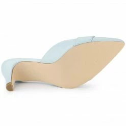 Allegra K Women's Buckle Pointed Toe Stiletto Heel Slides Mules Shoes