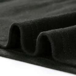 Allegra K Women's V Neck 3/4 Sleeves Solid Knitted Buttons Decor Ruched Top