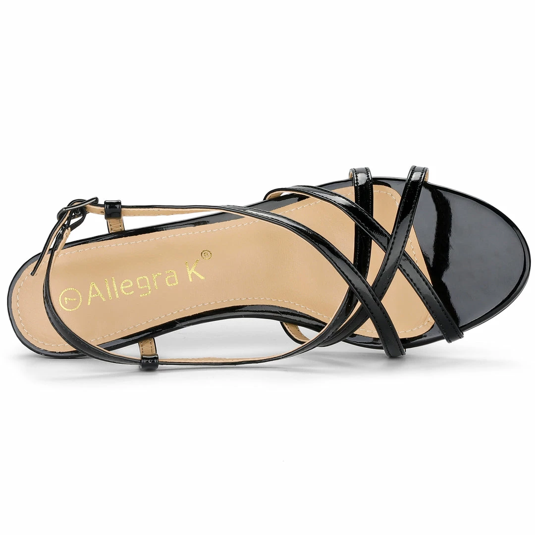 Allegra K Women's Slingback Strappy Stiletto Heels Sandals Shoes 14 Allegra K Women's Slingback Strappy Stiletto Heels Sandals Shoes