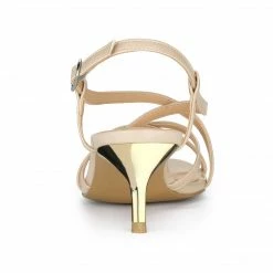 Allegra K Women's Slingback Strappy Stiletto Heels Sandals Shoes 37 Allegra K Women's Slingback Strappy Stiletto Heels Sandals Shoes