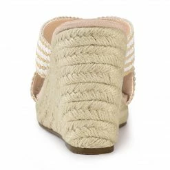 Allegra K Women's Crisscross Strap Platform Slide Wedge Sandals Shoes 37 Allegra K Women's Crisscross Strap Platform Slide Wedge Sandals Shoes