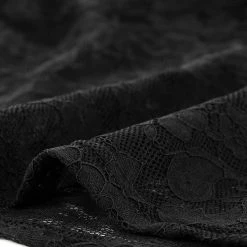 Allegra K Women's V Neck Elegant Slim Fit Blouse Lined Long Sleeve Lace Top