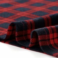 Allegra K Women's Peter Pan Collar Contrast Puff Sleeve Plaid Shirt Blouse