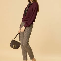 Allegra K Ribbed Pullover Sweater With Lantern Sleeves Women 109 Allegra K Ribbed Pullover Sweater With Lantern Sleeves Women