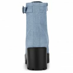 Allegra K Women's Zip Chunky Heel Platform Ankle Combat Boots Shoes 33 Allegra K Women's Zip Chunky Heel Platform Ankle Combat Boots Shoes