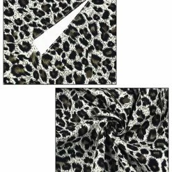 Allegra K Tops Men Vintage Leopard Print Button Down Long Sleeve Cotton Casual Shirt