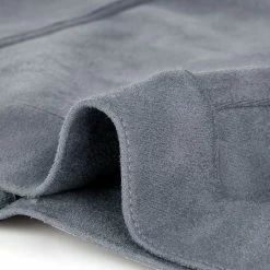 Allegra K Vintage Faux Suede Trucker Jacket