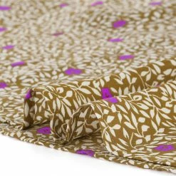 Allegra K Women's Puff Sleeve Dress Fit And Flare Round Neck Floral Dresses