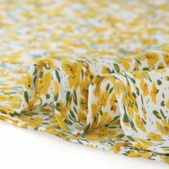 Allegra K Women's Floral Ruffled Collar Casual Short Sleeve Dress