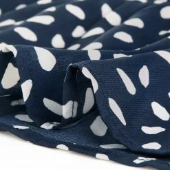 Allegra K Women's Elegant Dots V Neck Long Sleeve Top Button Peplum Blouse