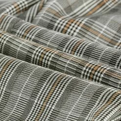 Allegra K Women's Plaid High Waist Straight Pant Trousers Cropped Ankle Tartan Office Pants