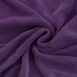 Women Allegra K Ruched Stretchy Blouse Crew Neck Slim Fit Basic Tops