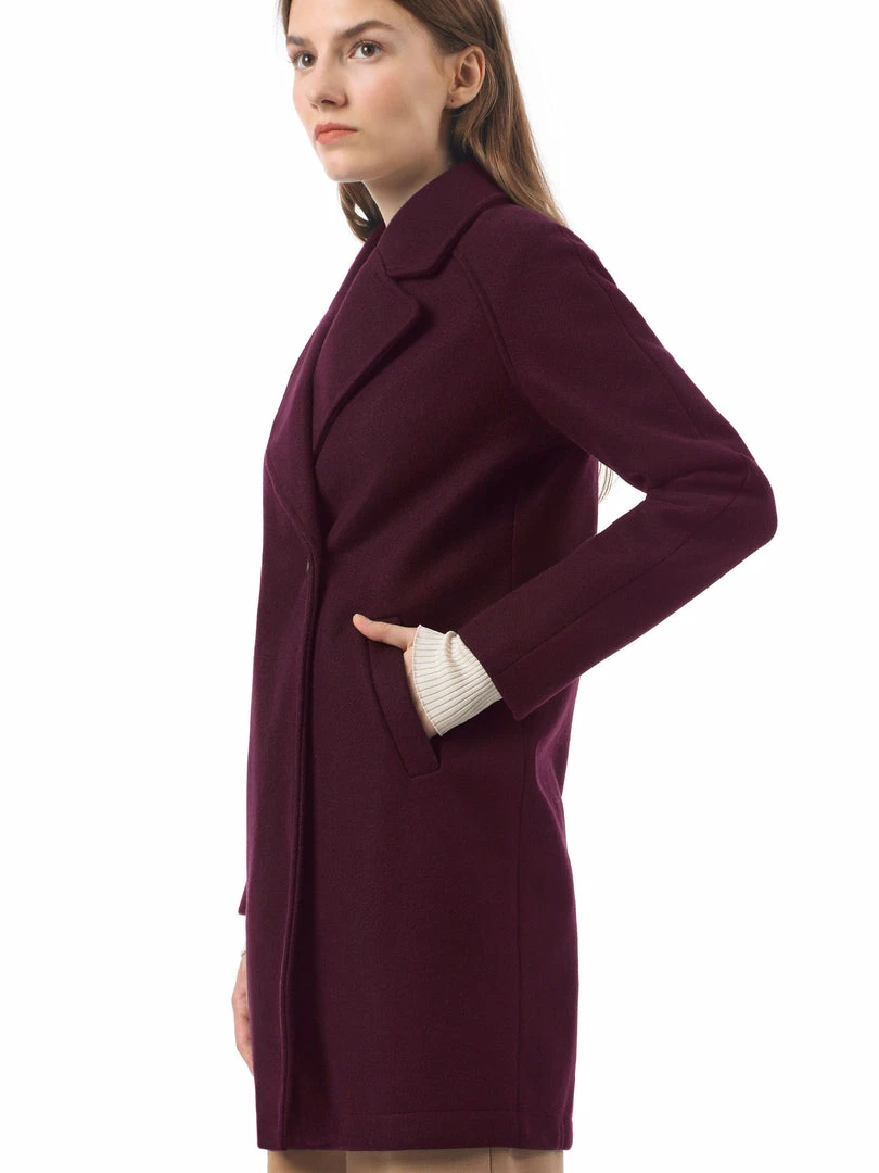 Allegra K Double Breasted Notched Lapel Coat With Raglan Sleeves 13 Allegra K Double Breasted Notched Lapel Coat With Raglan Sleeves