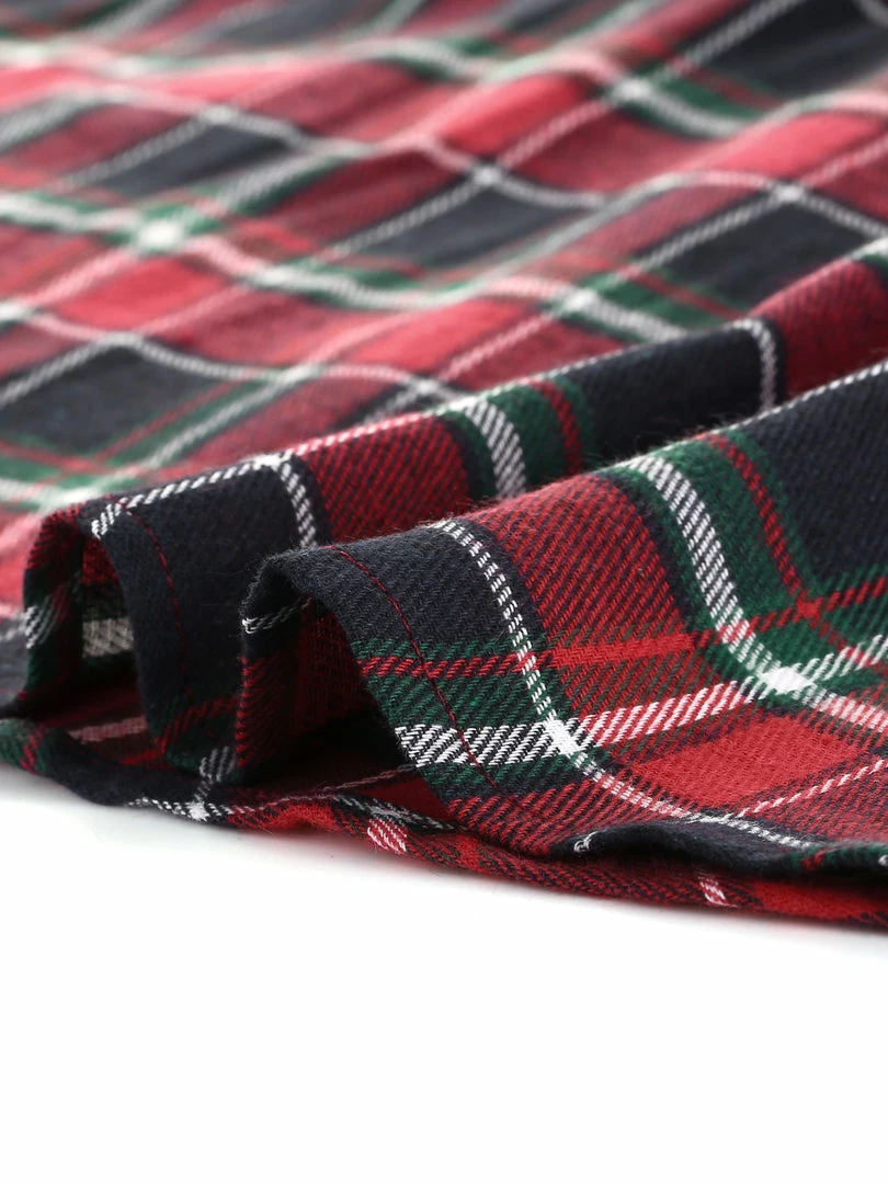 Allegra K Women's Tartan Plaid Button Decor Flare Skater Suspender Skirt 33 Allegra K Women's Tartan Plaid Button Decor Flare Skater Suspender Skirt