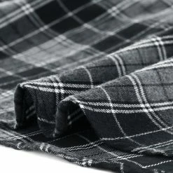 Allegra K Women's Tartan Plaid Button Decor Flare Skater Suspender Skirt 51 Allegra K Women's Tartan Plaid Button Decor Flare Skater Suspender Skirt