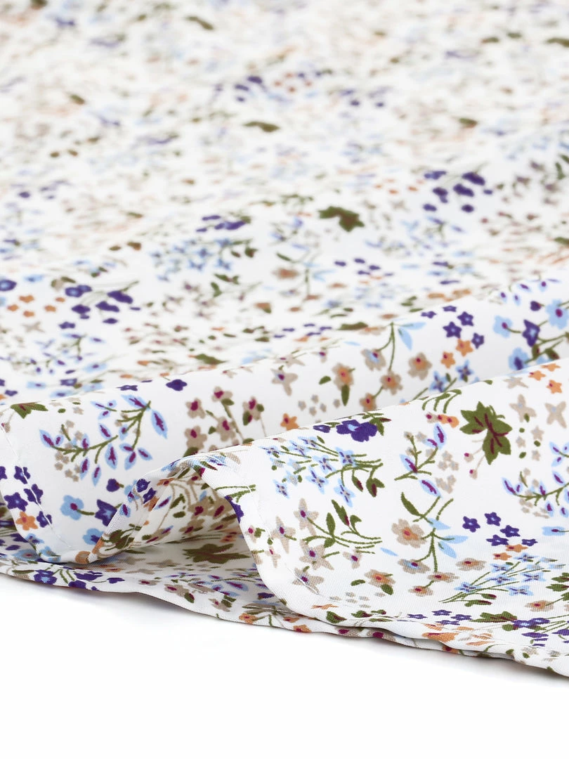 Allegra K Button Down Stand Collar V Neck Long Sleeve Floral Blouse Women 27 Allegra K Button Down Stand Collar V Neck Long Sleeve Floral Blouse Women