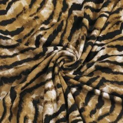 Allegra K Men's Vintage Leopard Printed Top Lightweight Slim Fit Long Sleeves Pullover T Shirt