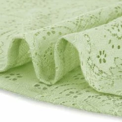 Allegra K Women's 3/4 Lantern Sleeve Semi Sheer Vintage Lace Tops 43 Allegra K Women's 3/4 Lantern Sleeve Semi Sheer Vintage Lace Tops