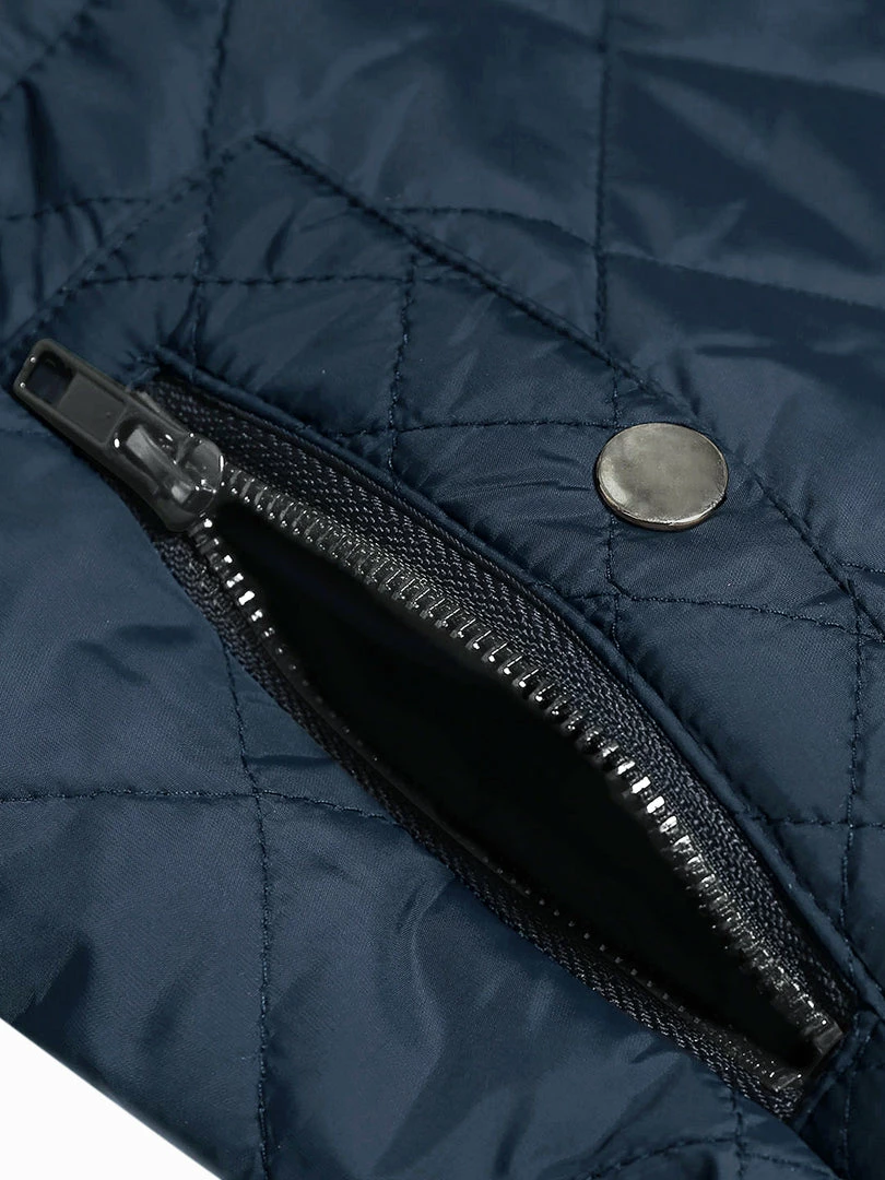 Allegra K Woman Zip Up Front Stand Collar Slant Pockets Quilted Padded Vest Women 8 Allegra K Woman Zip Up Front Stand Collar Slant Pockets Quilted Padded Vest Women