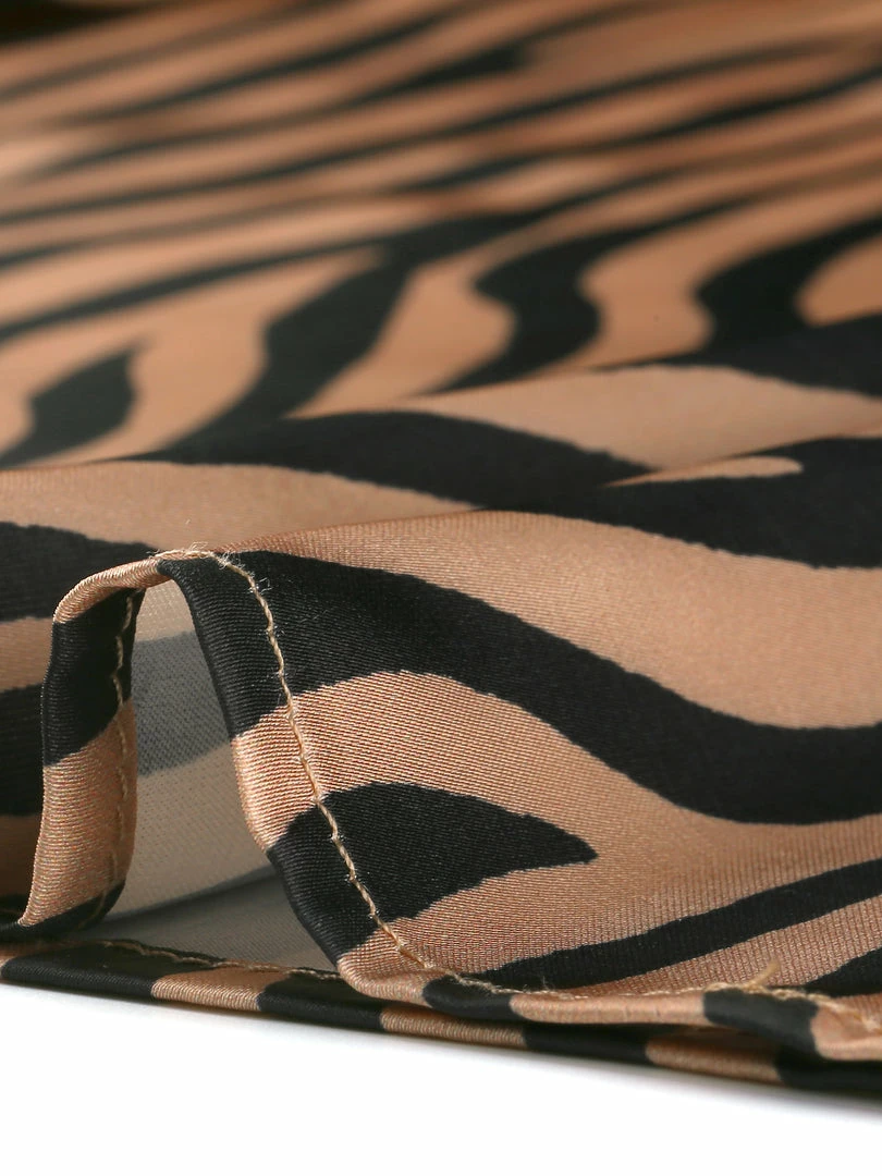 Allegra K Women's Zebra Animal Print High Waist Bodycon Midi Pencil Skirt 14 Allegra K Women's Zebra Animal Print High Waist Bodycon Midi Pencil Skirt