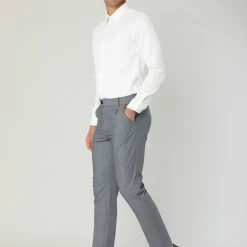 Allegra K Men's Dress Business Pants Classic Fit Flat Front Suit Trousers