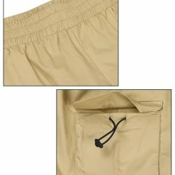 Allegra K Men's Short Pants Summer Cotton Elastic Waist Classic Fit Cargo Shorts 24 Allegra K Men's Short Pants Summer Cotton Elastic Waist Classic Fit Cargo Shorts